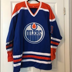 Oilers signed Moog Jersey